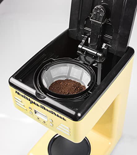  Retro 12-Cup Programmable Coffee Maker, Yellow