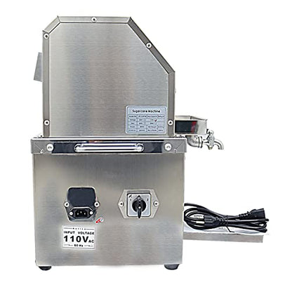  Electric Sugar Cane Press Juicer Machine 110V Sugarcane Juice Extractor With 3 Rollers For Sugarcane Ginger Sweet Sorghum Juicing Extractor Pressing