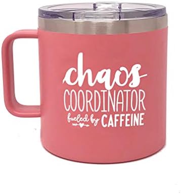  Chaos Coordinator 20 Oz Tumbler - Best Insulated Travel Cup For Boss Women - Great Gifts For Mom, Coworker, Bosses, Christmas, Birthday