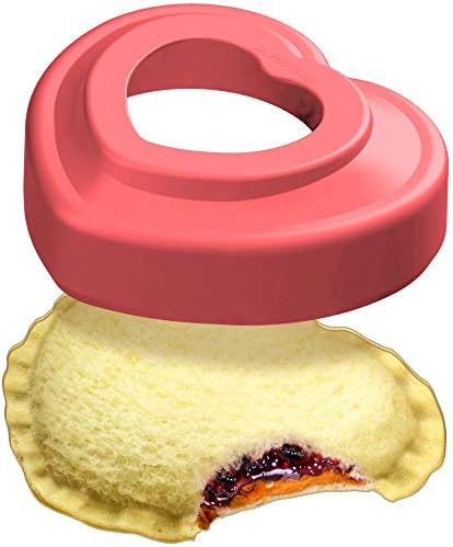  Ndwich Cutter And Sealer (Circle) - Uncrustables Sandwich Maker - Great For Lunchbox And Bento Box - Boys And Girls Kids Lunch - Sandwich Cutters For Kids
