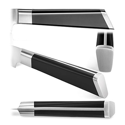  Y2 Series Knife Set, 6-Piece German Steel Block, Silver