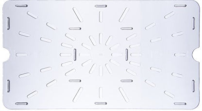  1021507 StorPlus Full Size Polycarbonate Drain Shelf, Clear