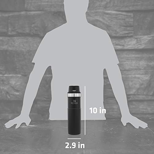 Stanley Classic Trigger Action Travel Mug 20 Oz –Leak Proof + Packable Hot & Cold Thermos – Double Wall Vacuum Insulated Tumbler For Coffee, Tea & Drinks – BPA Free Stainless-Steel Travel Cup