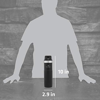 Stanley Classic Trigger Action Travel Mug 20 Oz –Leak Proof + Packable Hot & Cold Thermos – Double Wall Vacuum Insulated Tumbler For Coffee, Tea & Drinks – BPA Free Stainless-Steel Travel Cup