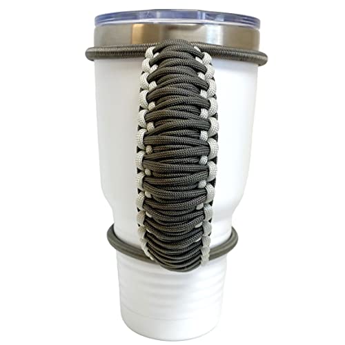  Creating Unique Designs Handmade Elastic Tumbler Handles 20 30 32 40 Oz (Handle Only) (Turquoise White Mt Camo)