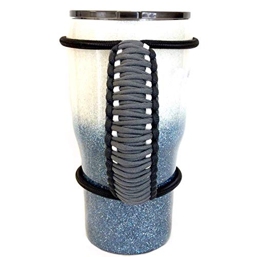  Creating Unique Designs Handmade Elastic Tumbler Handles 20 30 32 40 Oz (Handle Only) (Turquoise White Mt Camo)