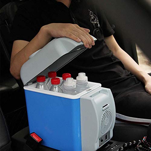  TONPOP Mini Fridge Cooler & Warmer Household/Car Mini Refrigerator/8l Capacity Compact, Portable And Quiet (12v Car Refrigerator 7.5L)