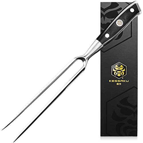  7-Inch Carving Meat Fork - Dynasty Series - Stainless Steel, G10 Full Tang Handle