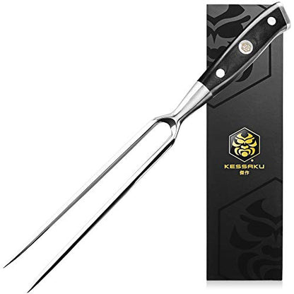  7-Inch Carving Meat Fork - Dynasty Series - Stainless Steel, G10 Full Tang Handle
