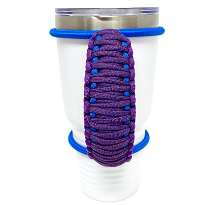  Creating Unique Designs Handmade Elastic Tumbler Handles 20 30 32 40 Oz (Handle Only) (Turquoise White Mt Camo)