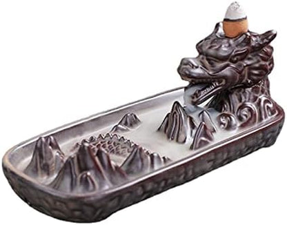  Burner Artistic Aroma Stove Burner Meditation For Office Living Room (Fishing) (Color : Fishing)