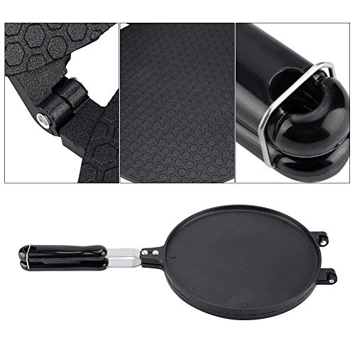  Non Stick Egg Roll Waffle Cone Maker Double Side Aluminum Alloy Ice Cream Cone Maker Omelette Pancake Baking Pan Cake Bakeware Cooking Tools With Heat Insulation Handle