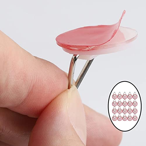  20 Pc Portable Wall Plate Holder Invisible Hanger Set Dish Hooks
