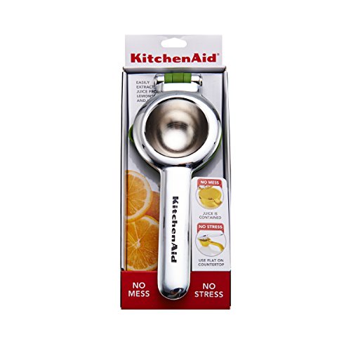 KitchenAid Citrus Juice Press Squeezer For Lemons And Limes With Seed Catcher And Pour Spout