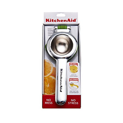 KitchenAid Citrus Juice Press Squeezer For Lemons And Limes With Seed Catcher And Pour Spout