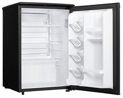  DAR026A1BDD-6 2.6 Cu.Ft. Mini Fridge, Compact Refrigerator For Bedroom, Office, Bar, Countertop, E-Star Rated In Black