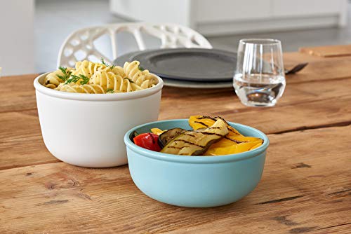  Mepal Set Multi Bowl, Pp/Tpe, Nordic White, One Size