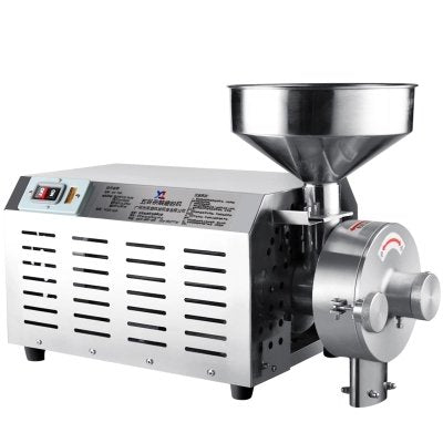  Food Grinding Machine Mills Household Commerical Salt Mill Stainless Steel Mills High Power Electric Spices Soybean Grain Crusher 20-40 (kg/h)