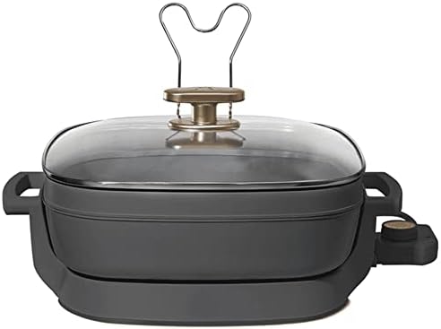 GENERIC 5-in-1 Electric Expandable Skillet, White Icing, Up To 7 QT