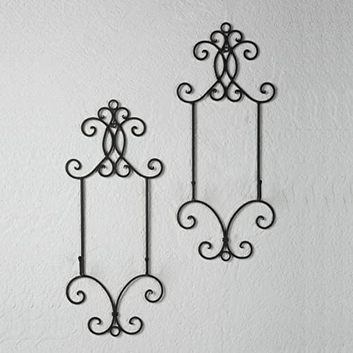  Chelsea Collection Vertical Black Plate Rack For Collectible Plates, Plaques, Dishes, & China