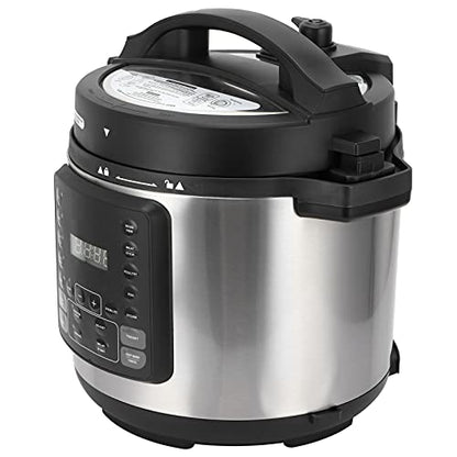  Pressure Cooker Air Fryer Combo 6L 2-in-1 Multifunctional Appointment Timing Kitchen Utensils High 60kpa Low 35kpa 125-400 5-60 Minutes