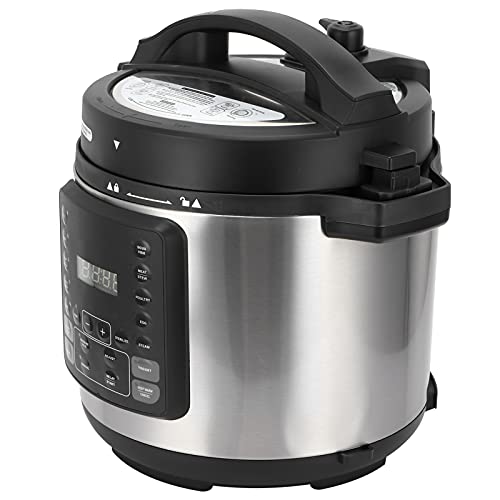  Pressure Cooker Air Fryer Combo 6L 2-in-1 Multifunctional Appointment Timing Kitchen Utensils High 60kpa Low 35kpa 125-400 5-60 Minutes