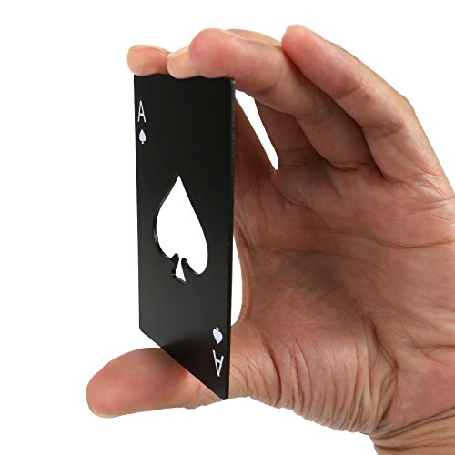 Bottle Opener, Yoption 10Pcs Stainless Steel Credit Card Size Beer Bottle Opener Cap For Wedding Party Groomsmen Bridesmaid Gifts