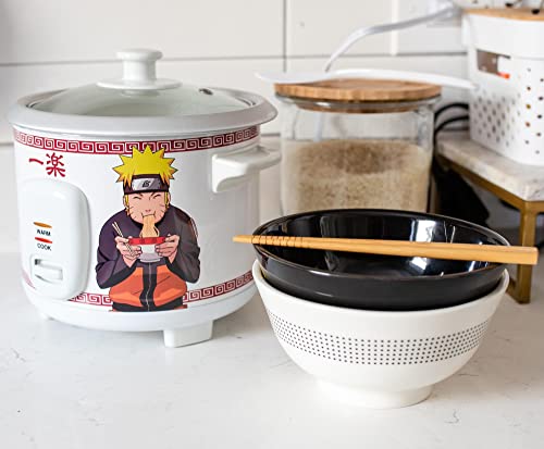  Aruto Shippuden Ichiraku Ramen Automatic Rice Cooker & Warmer | Holds 24 Ounces