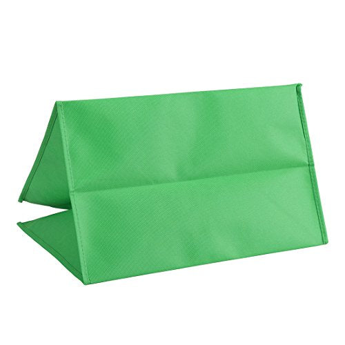  Tosnail 12 Pack Large Foldable Reusable Grocery Tote Bags Shopping Bags - Black, Blue, Green