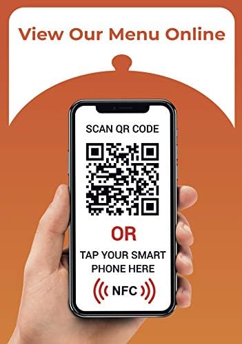  Sell Your Things - QR Code And NFC Tag - Easily Programmable - One - Sided Storefront Window Decal