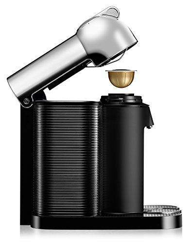  Nespresso Vertuo Coffee And Espresso Machine By Breville, 5 Cups, Chrome
