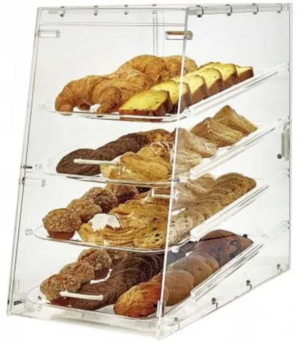  3-Tier Pastry Display Case, Acrylic Medium