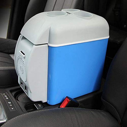  TONPOP Mini Fridge Cooler & Warmer Household/Car Mini Refrigerator/8l Capacity Compact, Portable And Quiet (12v Car Refrigerator 7.5L)