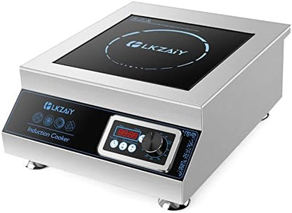 Induction Cooktop, Commercial Electric Stove 3500W 240v Commercial Induction Cooktop Hot Plate For Cooking Portable Electric Stove For Kitchen Home School & Restaurant