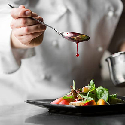  Professional Chef Plating Kit, 10 Piece Culinary Plating Set, Black, Stainless Steel (10 Piece, Black)