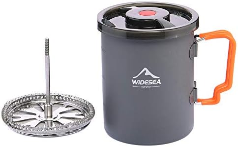  Camping Coffee Pot 750ML With French Press Coffee Maker