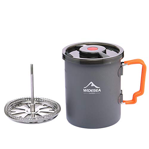  Camping Coffee Pot 750ML With French Press Coffee Maker
