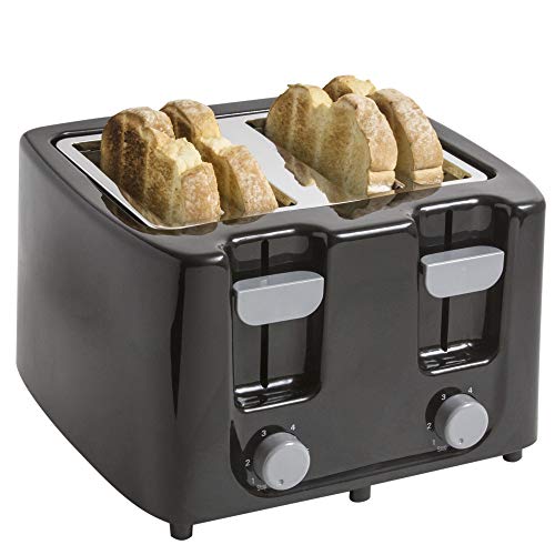  -TT029 Toaster, 4 Slice, Black