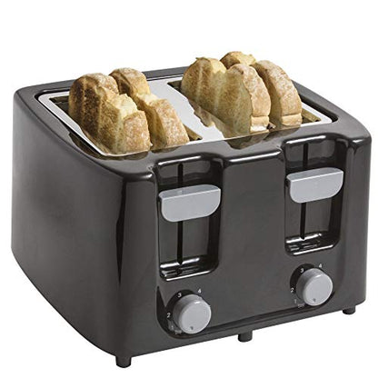  -TT029 Toaster, 4 Slice, Black
