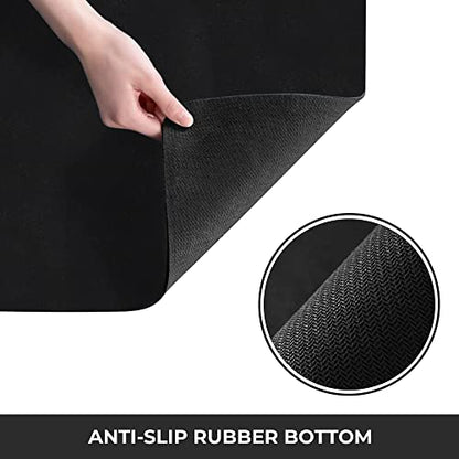  Offee Mat Rubber Backed Absorbent Hide Stain Dish Drying Mat/Dish Mat For Coffee Bar Accessories Fit Under Coffee Pot Espresso And Protect Kitchen Counter From Coffee Machine Mess
