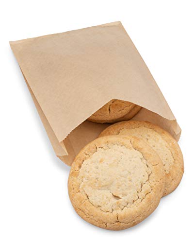  Raft Paper Sandwich Style Bags (200) 6"x 1"x 8" Dry Wax Grease Resistant Bags. Perfect For Sandwiches, Cookies, Pastries, Take Out, And Gifts. Made In USA.