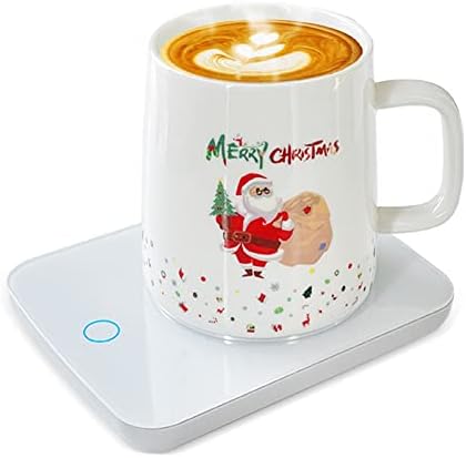  Mug Warmer, Upgrade Coffee Warmer For Desk With 3 Temperature Settings, Fast Heating Cup Warmer 12 Timer, 4H Auto Shut Off, Gravity Sensor, Keep Best Temp For Tea,Beverage,Milk -Black