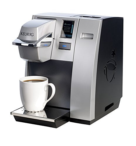 Keurig® K155 Office Pro Commercial Coffee Maker, Single Serve K-Cup Pod Coffee Brewer, Silver, Extra Large 90 Oz. Water Reservoir