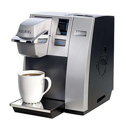 Keurig® K155 Office Pro Commercial Coffee Maker, Single Serve K-Cup Pod Coffee Brewer, Silver, Extra Large 90 Oz. Water Reservoir
