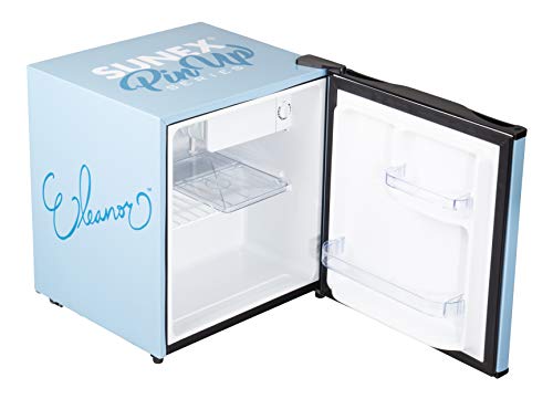  UN17ELEANOR Pinup Series Mini Refrigerator, 1.7 Cubic Feet, Eleanor
