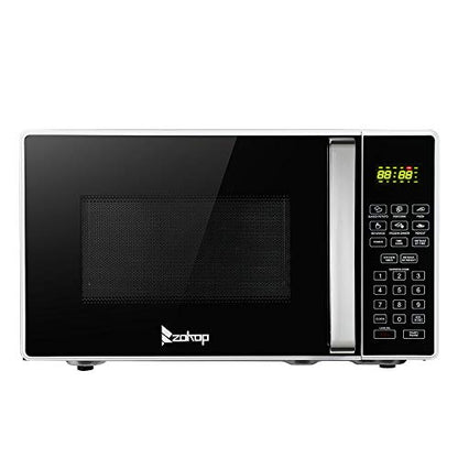 23L / 0.9cuft Conventional Microwave Oven Food Heater Smart Sensor With Display/Silver Handle For Office Kitchen Home Black White
