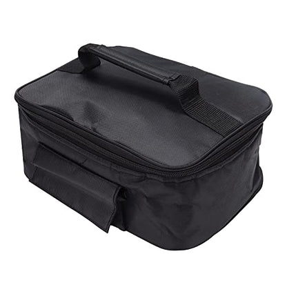 GENERIC Portable Mini Car Microwave 12V Electric Oven Fast Heating Picnic Box For Travel Camping Food Cooking Black.