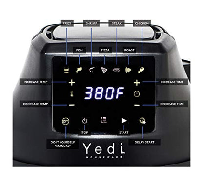 Yedi Tango, 2-in-1 Air Fryer And Pressure Cooker, 6 Quart, With Deluxe Accessory Kit