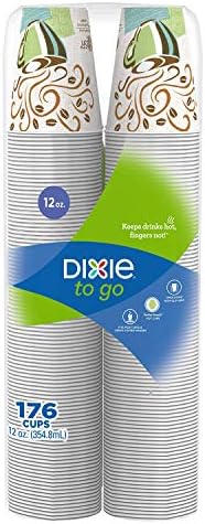 Dixie To Go Cups, 12 Ounce, 176 Count