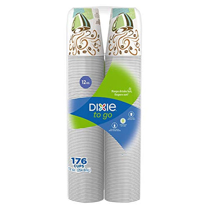 Dixie To Go Cups, 12 Ounce, 176 Count